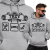 BLUZA Z KAPTUREM NA SIŁOWNIĘ TRZY REGUŁY